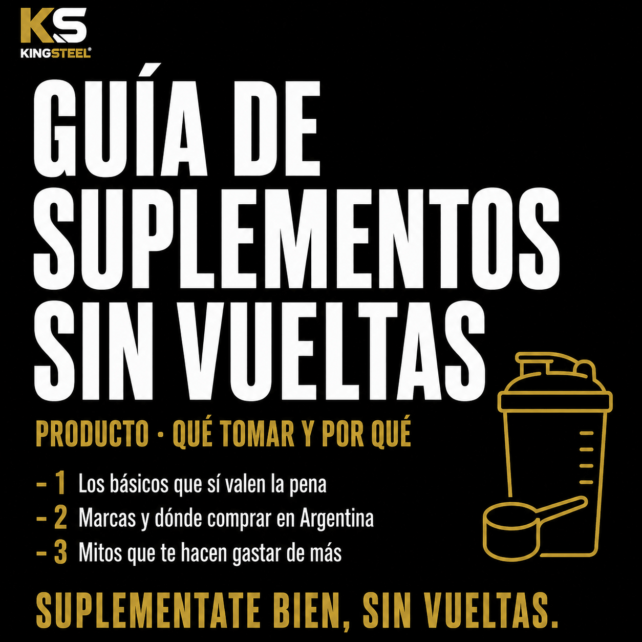 Guía de Suplementos Sin Vueltas